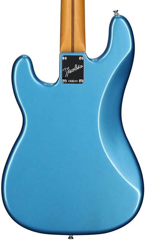 open zoom image for Fender American Professional Classic Precision Electric Bass, Maple Fingerboard (with Gig Bag), Lake Placid Blue, Body Straight Back