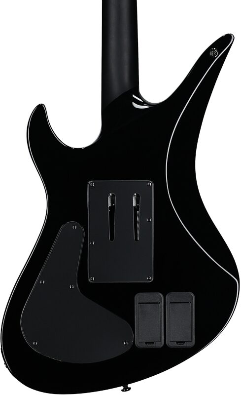 open zoom image for Schecter Avenger FRS Przym Vespid Electric Guitar, Metallic Red, Body Straight Back