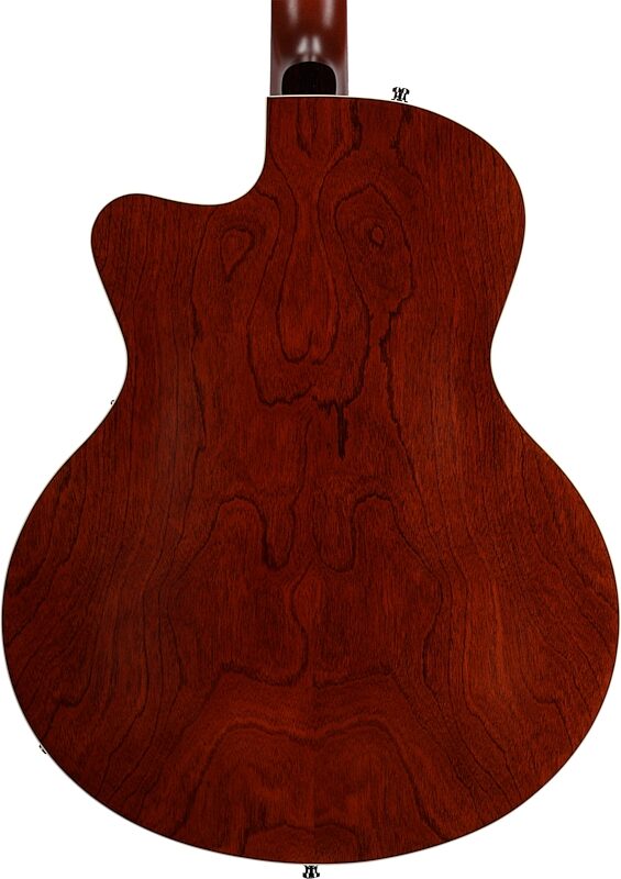 open zoom image for Godin 5th Avenue Kingpin Archtop Electric Guitar, Cognac Burst, Body Straight Back