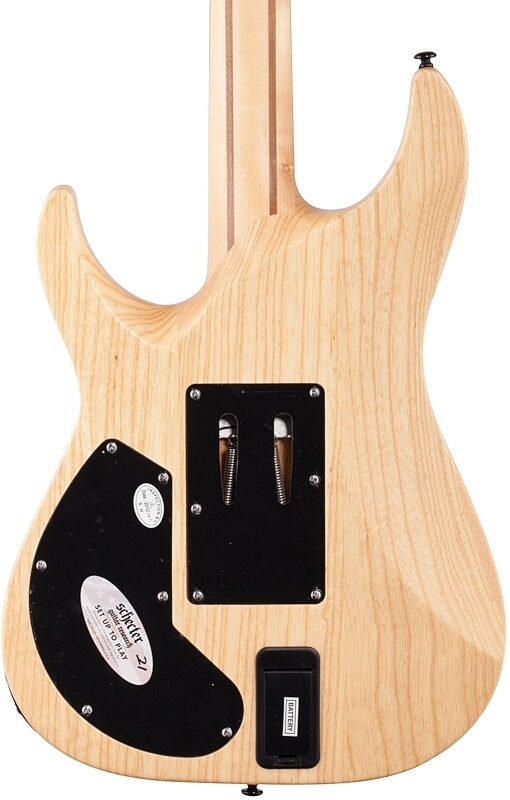open zoom image for Schecter Reaper-6 FR-S Electric Guitar, Sky Burst, Open Box (Very Good), Body Straight Back