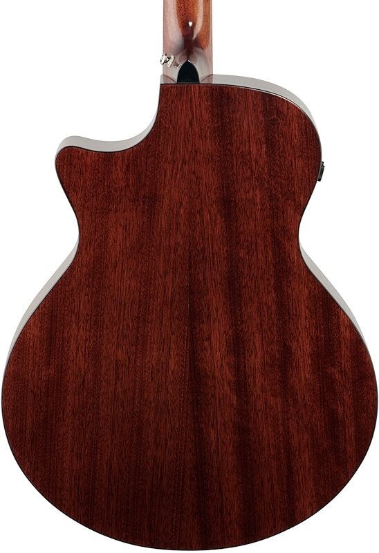 open zoom image for Ibanez AE275BT Acoustic-Electric Baritone Guitar, Natural Low Gloss, Body Straight Back
