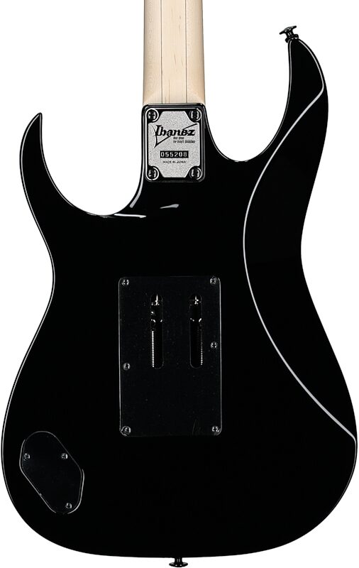 open zoom image for Ibanez RG550 Genesis Electric Guitar, Black, Open Box (Very Good), Body Straight Back