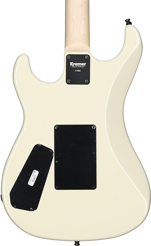 open zoom image for Kramer 1983 Baretta Reissue Electric Guitar (with Hard Case), Classic White, Rosewood Fretboard, Body Straight Back