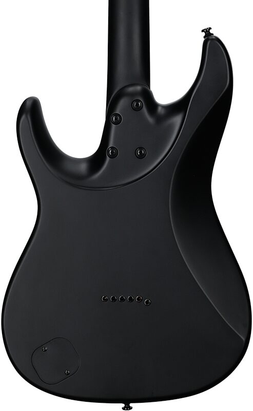 open zoom image for Ibanez AZ41B1 Iron Label Electric Guitar (with Gig Bag), Black Flat, Body Straight Back