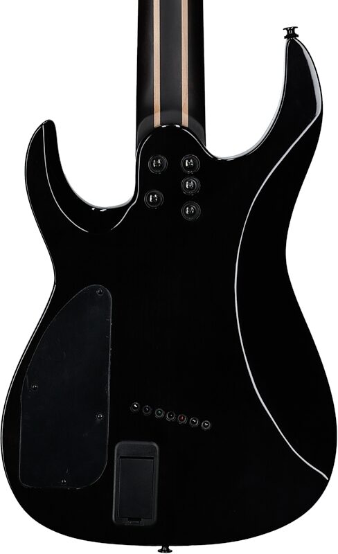 open zoom image for Legator Ninja X7F Multi-Scale Guitar, 7-String, Caribbean Blue, Body Straight Back