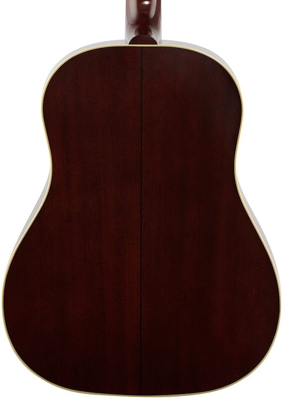 open zoom image for Gibson Custom Shop Historic 1942 Banner J-45 VOS Acoustic Guitar (with Case), Vintage Sunburst, Body Straight Back
