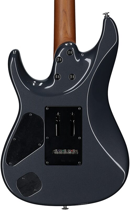 open zoom image for Ibanez AZ2402 Prestige Electric Guitar (with Case), Gray Metallic, Open Box (Very Good), Body Straight Back