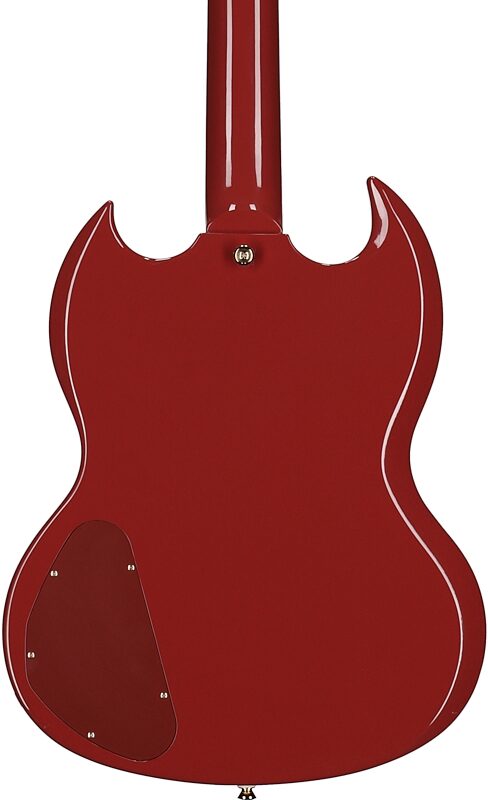 open zoom image for Epiphone Inspired by Gibson Fatoumata Diawara SG Electric Guitar (with Case), Ember Graphic, Body Straight Back