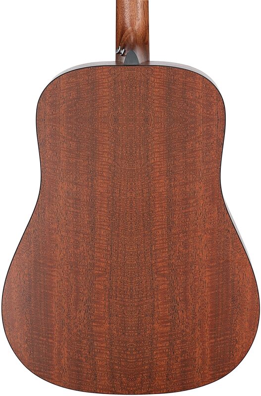 open zoom image for Martin D-X2E Mahogany Acoustic-Electric Guitar (with Soft Case), New, Body Straight Back