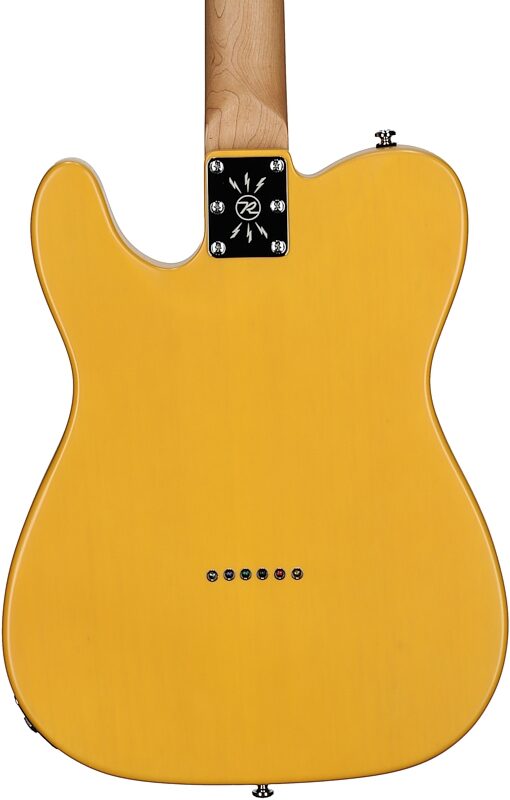 open zoom image for Reverend Pete Anderson Signature Eastsider E Electric Guitar, Vintage Yellow, Body Straight Back