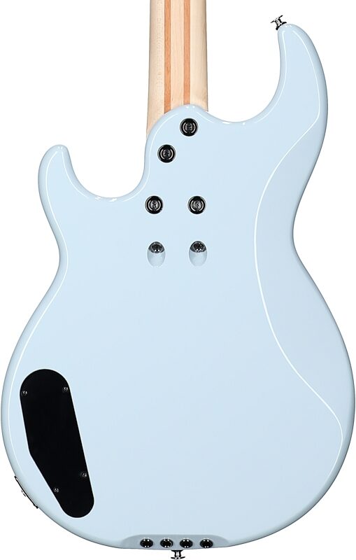 open zoom image for Yamaha BB434 Electric Bass Guitar, Ice Blue, Open Box (Very Good), Body Straight Back