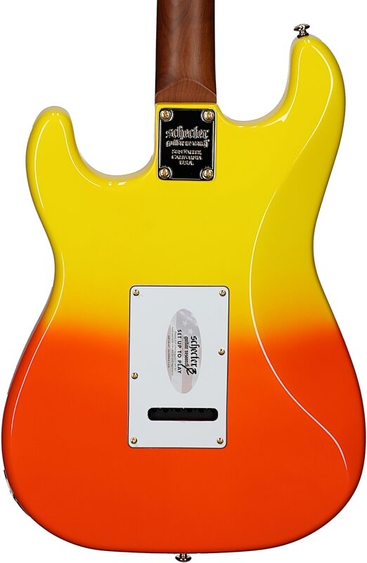 open zoom image for Schecter Tori Ruffin Freak Juice Traditional Electric Guitar, Juice Burst, Body Straight Back