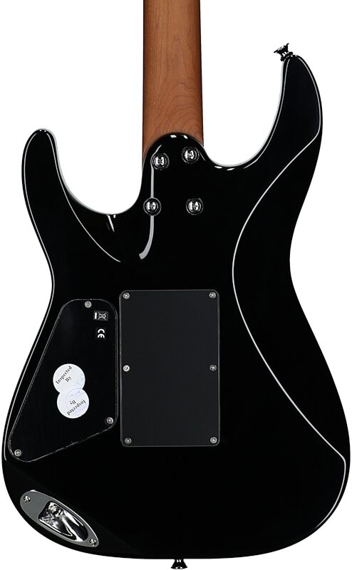 open zoom image for Charvel Pro-Mod Plus DK24 HH 2PT Electric Guitar, with Ebony Fingerboard (and Case), Raven Black, Body Straight Back