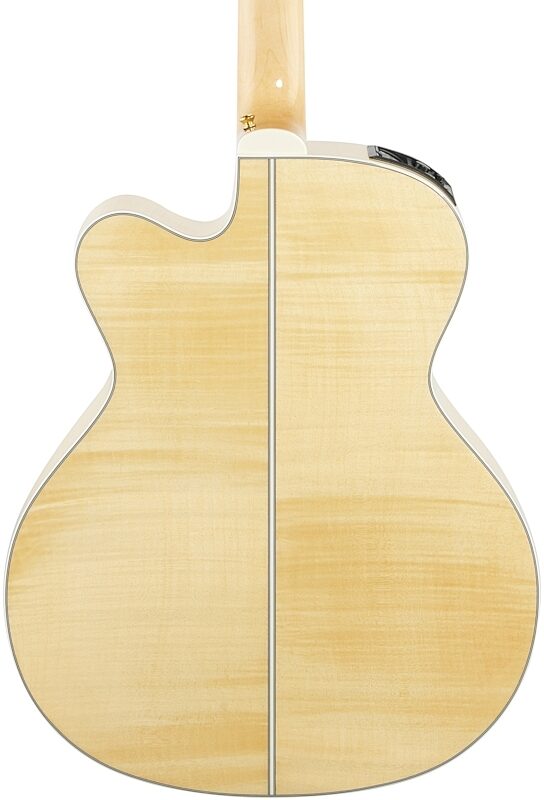 open zoom image for Takamine GB72CE Jumbo Acoustic-Electric Bass, Natural, Body Straight Back