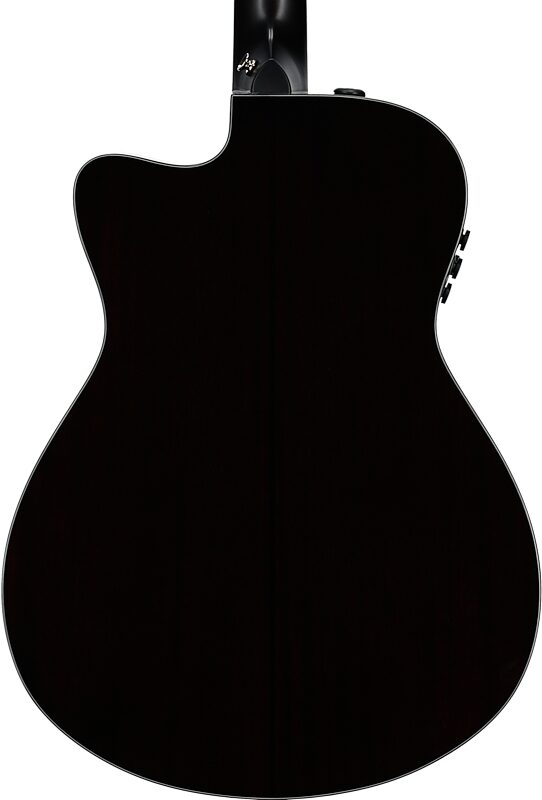 open zoom image for Yamaha TAS3 C TransAcoustic Cutaway Acoustic-Electric Guitar (with Gig Bag), Natural, Body Straight Back