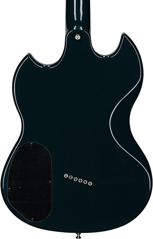 open zoom image for Guild Polara Electric Guitar, Blue Steel, Body Straight Back