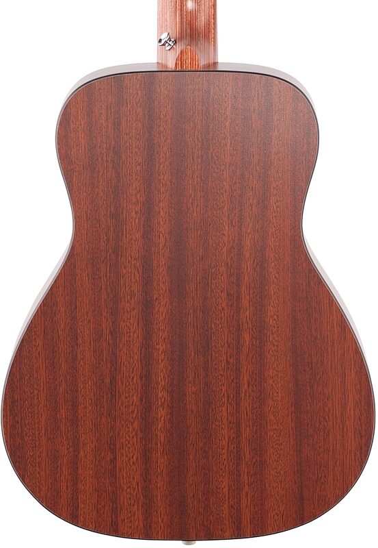 open zoom image for Martin LX1E Little Martin Acoustic-Electric Guitar (with Gig Bag), Natural, Body Straight Back