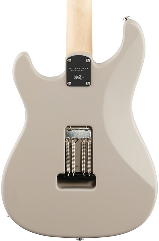 open zoom image for PRS Paul Reed Smith John Mayer Silver Sky Electric Guitar, Maple Fretboard (with Gig Bag), Moc Sand Satin, Body Straight Back