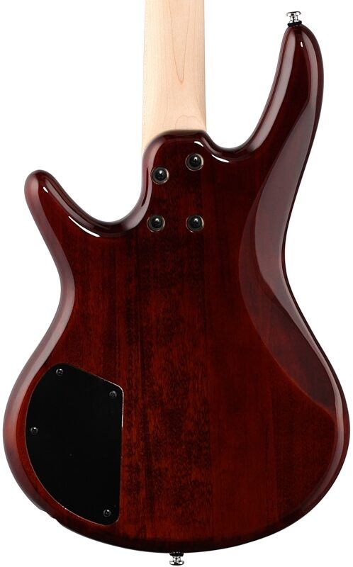 open zoom image for Ibanez GSRM20 Mikro Electric Bass, Brown Sunburst, Body Straight Back