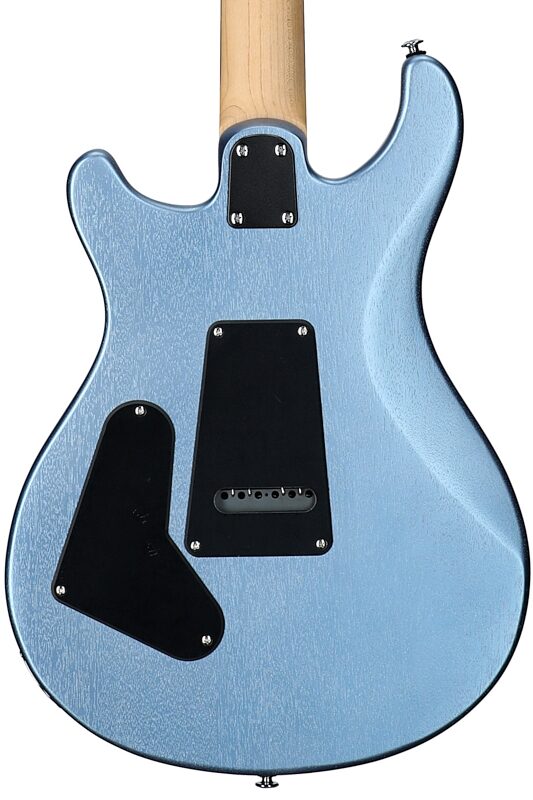 open zoom image for PRS Paul Reed Smith SE CE24-v2 Standard Electric Guitar, Ice Blue Metallic, Body Straight Back