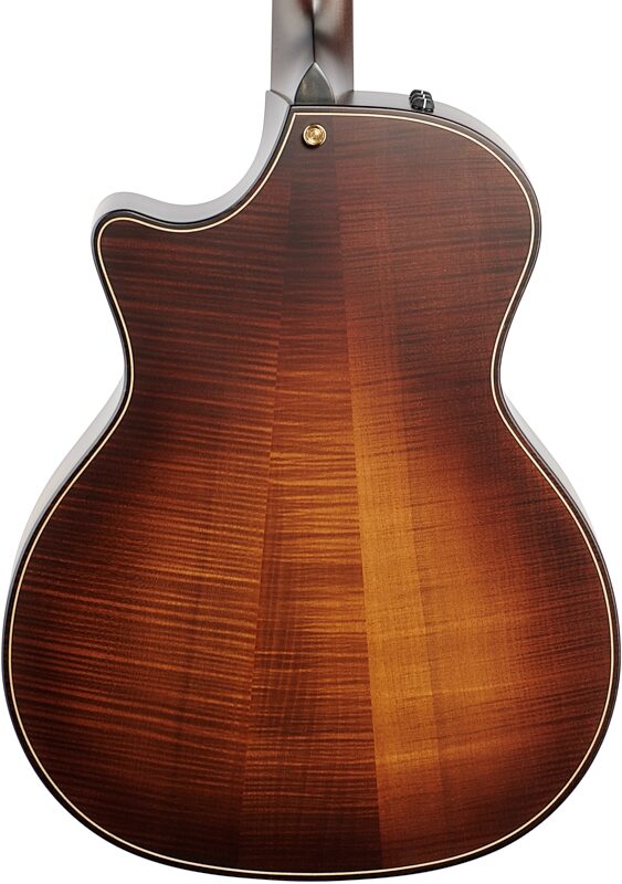 open zoom image for Taylor Builder's Edition 614ce Acoustic-Electric Guitar, Natural, Body Straight Back