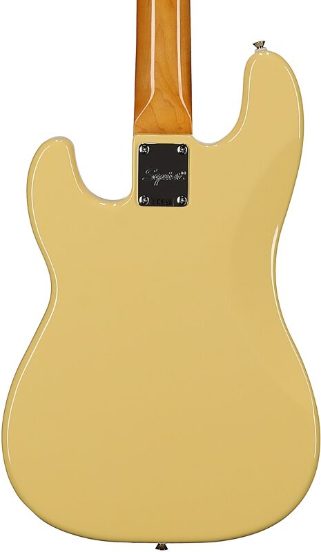 open zoom image for Squier Classic Vibe Telecaster Electric Bass, with Maple Fingerboard, Vintage White, Body Straight Back
