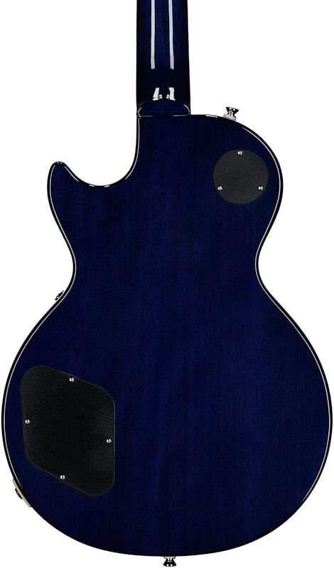 open zoom image for Epiphone Inspired by Gibson Les Paul Standard '60s Electric Guitar (with Gig Bag), Blueberry Burst, Body Straight Back