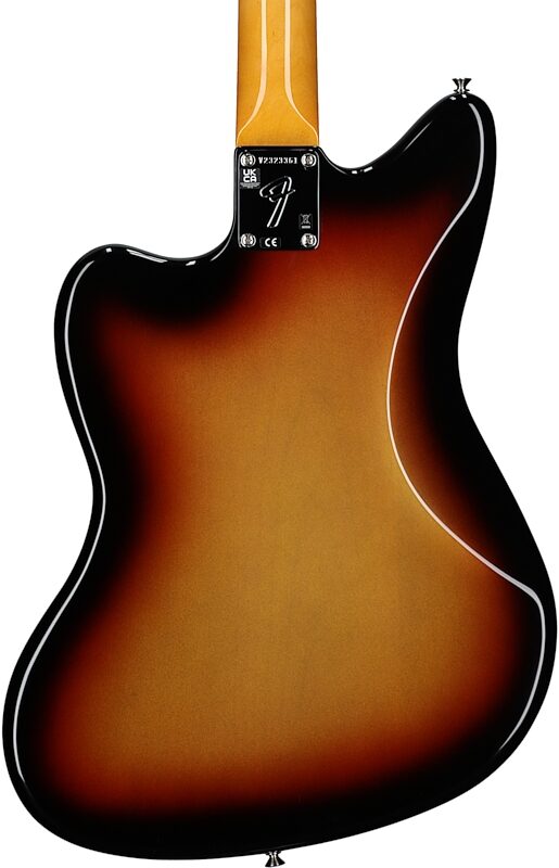 open zoom image for Fender American Vintage II 1966 Jazzmaster Electric Guitar, Rosewood Fingerboard (with Case), 3-Color Sunburst, Open Box (Very Good), Body Straight Back