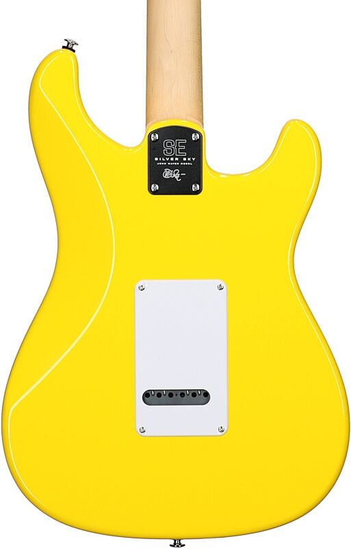 open zoom image for PRS Paul Reed Smith SE Silver Sky Electric Guitar, Left-Handed, Rosewood Fretboard (with Gig Bag), Dandy Lion, Body Straight Back