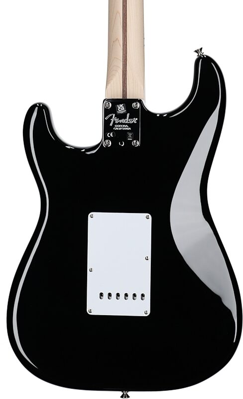 open zoom image for Fender Eric Clapton Artist Series Stratocaster (Maple with Case), Black, Body Straight Back