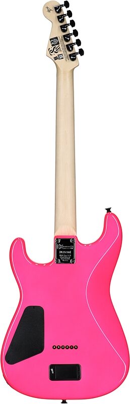 open zoom image for Charvel Sean Long Signature Pro-Mod SD1 HH HT M, Neon Pink, Body Straight Back