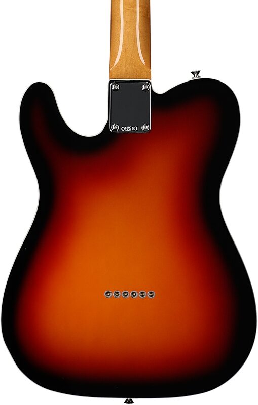 open zoom image for Fender Limited Edition Vintera III Early 60s Telecaster Electric Guitar (with Gig Bag), 3-Color Sunburst, Body Straight Back