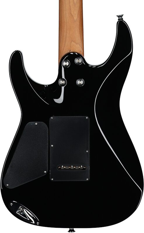 open zoom image for Charvel Pro-Mod DK24 HH 2PT EBN Electric Guitar, Gloss Black, Open Box (Very Good), Body Straight Back