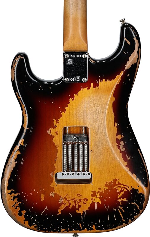 open zoom image for Fender Mike McCready Stratocaster Electric Guitar, Rosewood Fingerboard (with Case), 3-Color Sunburst, Body Straight Back