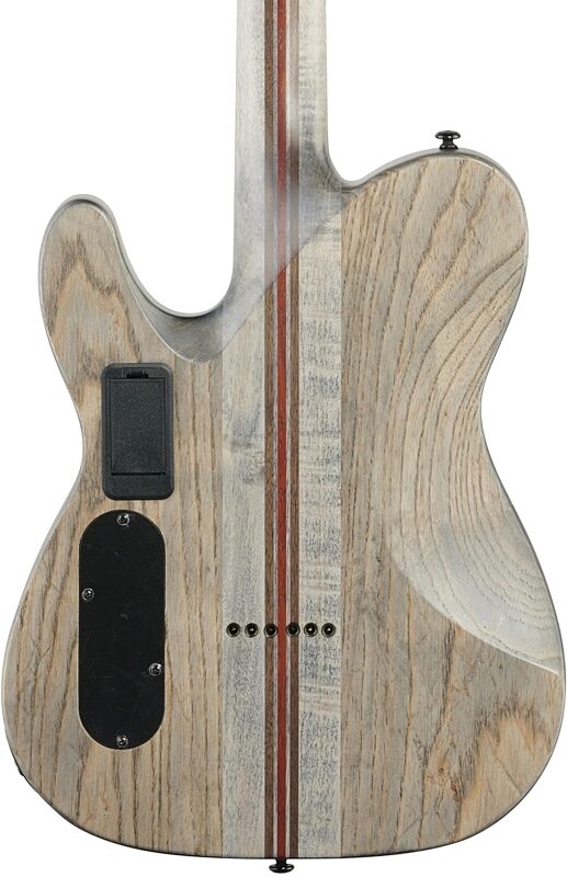 open zoom image for Schecter PT SLS Elite Electric Guitar, Evil Twin, Open Box (Very Good), Body Straight Back