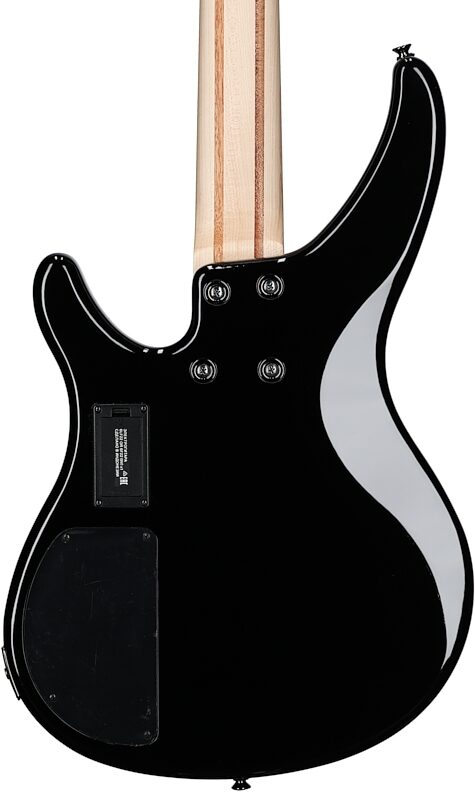 open zoom image for Yamaha TRBX304 Electric Bass, Black, Body Straight Back