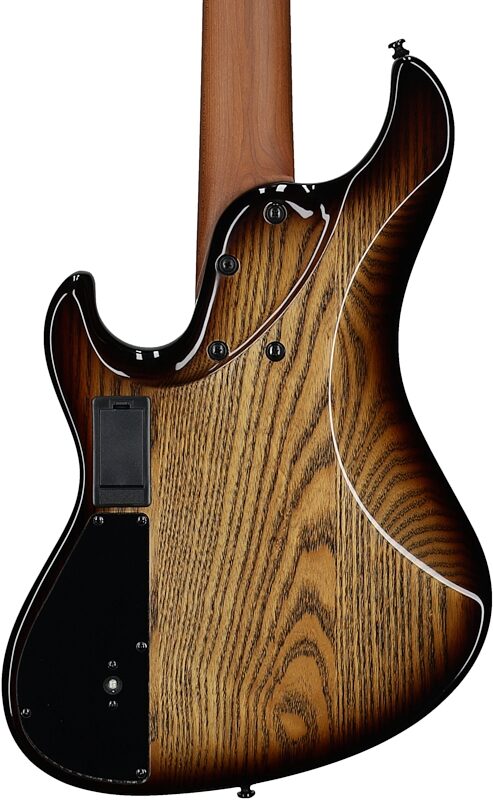 open zoom image for Ibanez MDM1305 Mode Electric Bass, 5-String (with Gig Bag), Natural Stained Amber, Body Straight Back