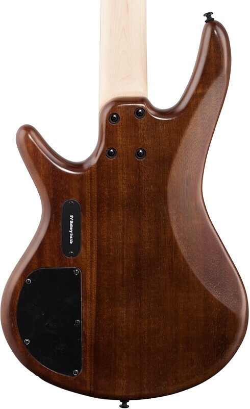 open zoom image for Ibanez GSR205 Electric Bass, 5-String, Walnut Flat, Body Straight Back