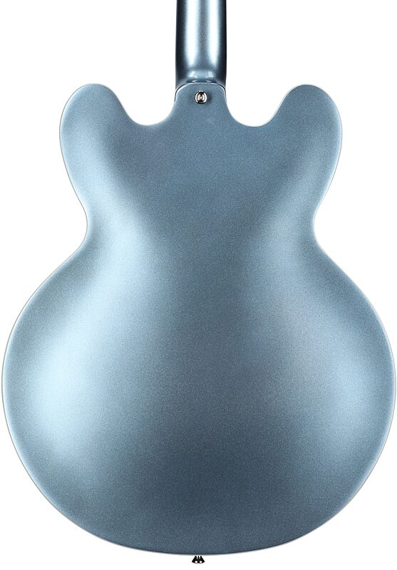 open zoom image for Epiphone Dave Grohl DG-335 Electric Guitar (with Case), Pelham Blue, with Case, Body Straight Back