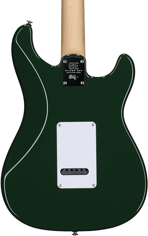 open zoom image for PRS Paul Reed Smith SE Silver Sky Electric Guitar, Left-Handed, Rosewood Fretboard (with Gig Bag), Laurel Green, Body Straight Back