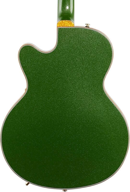 open zoom image for Epiphone Emperor Swingster Electric Guitar, Forest Green Metallic, Body Straight Back