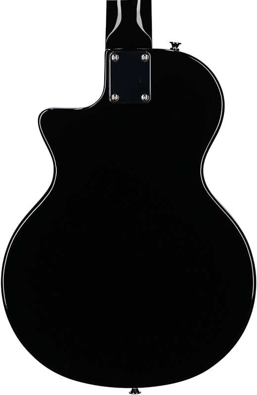 open zoom image for Orange O Bass Electric Bass (with Gig Bag), Black, Body Straight Back