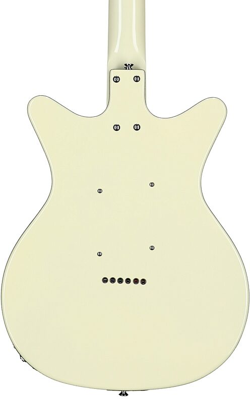 open zoom image for Danelectro 12SDC Electric Guitar, 12-String, Vintage White, Body Straight Back