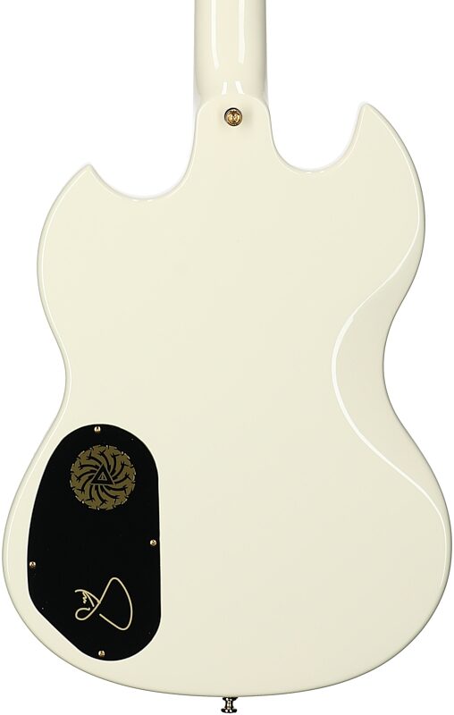 open zoom image for Guild S-100 Polara Kim Thayil Signature Electric Guitar, Vintage White, Open Box (Very Good), Body Straight Back