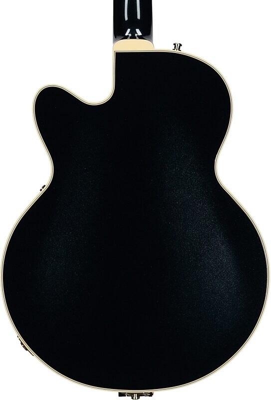 open zoom image for Gretsch Professional Collection Broadkaster Jr LX Center Block SC Electric Guitar, Midnight Sapphire, Body Straight Back