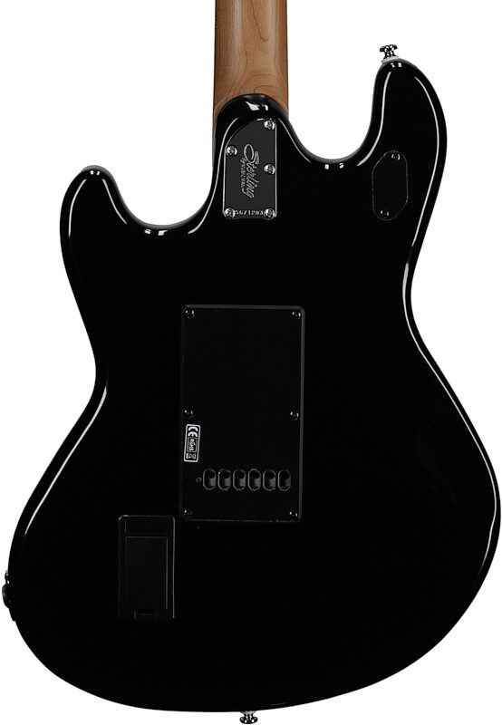 open zoom image for Sterling by Music Man SR50X StingRay Plus Electric Guitar, Black, Roasted Maple Fretboard, Body Straight Back