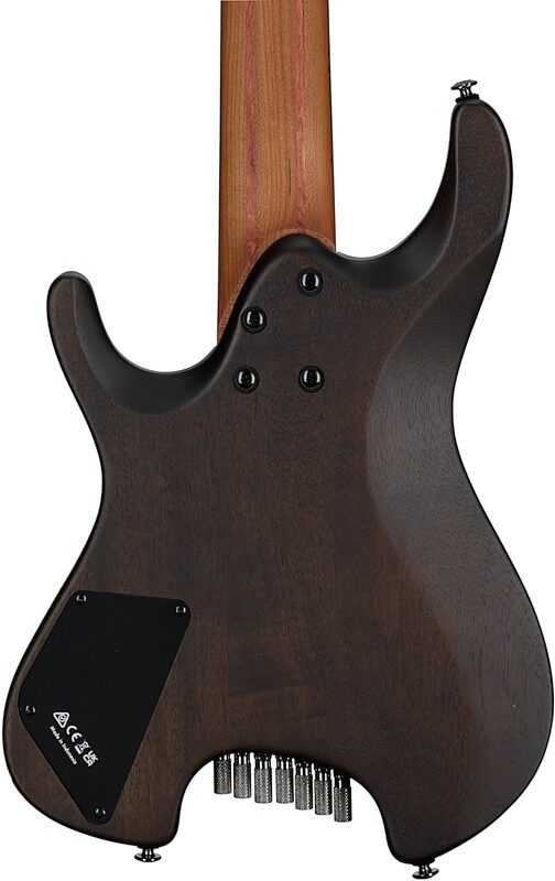 open zoom image for Ibanez QX527PENTF Electric Guitar (with Gig Bag), Natural, Body Straight Back