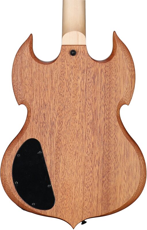 open zoom image for Wylde Audio Barbarian Carveworks Electric Guitar, Natural Satin, Body Straight Back