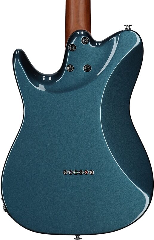 open zoom image for Ibanez AZS2209 Prestige Electric Guitar (with Case), Antique Turquoise, Open Box (Very Good), Body Straight Back