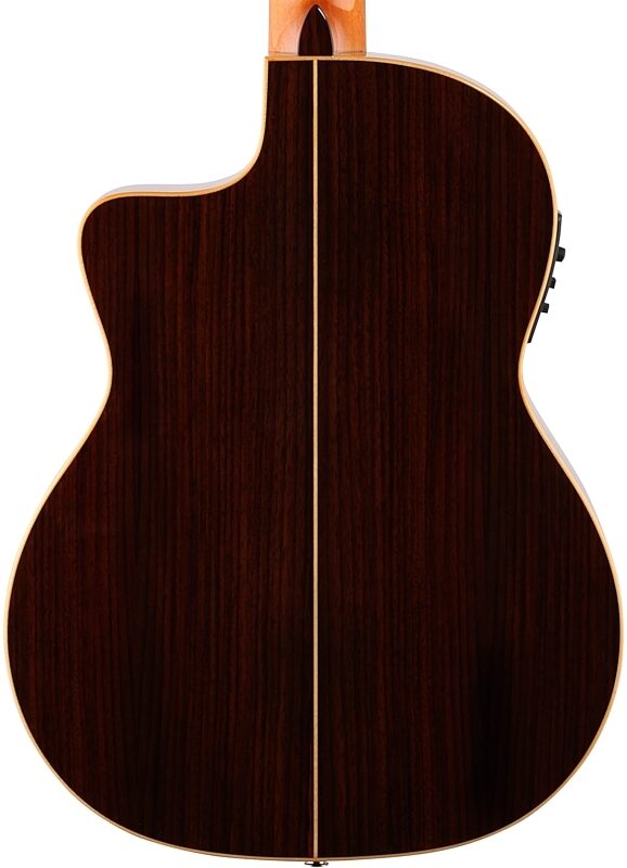 open zoom image for Cordoba GK Studio Negra Flamenco Classical Acoustic-Electric Guitar, Open Box (Very Good), Body Straight Back